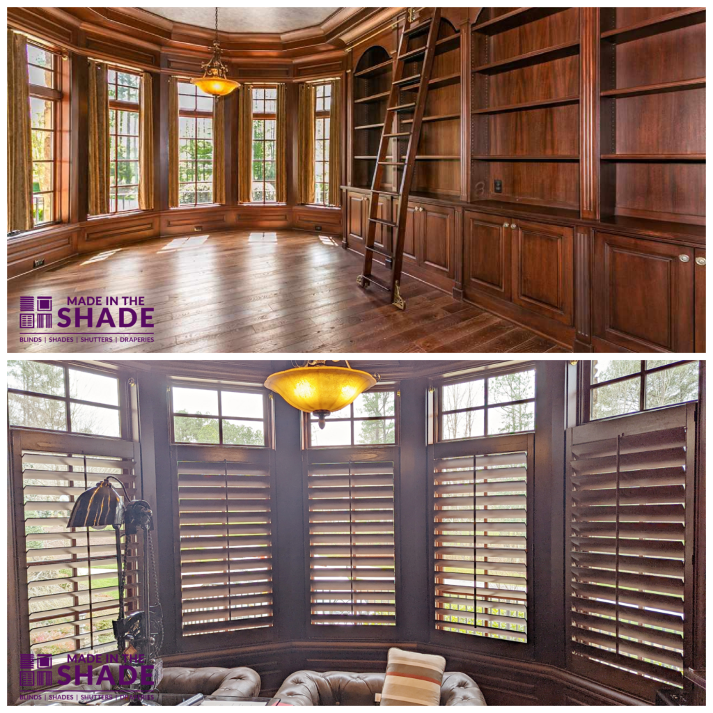 Before & After Wood Shutters