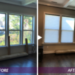 Before/After Honeycomb Shades