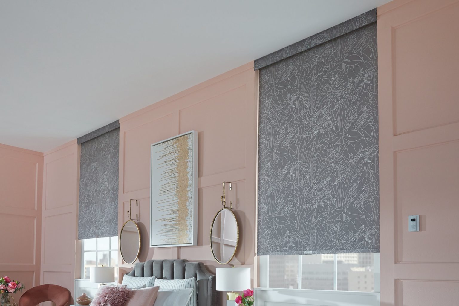 Patterned Roller Shades - Made in the Shade of Raleigh