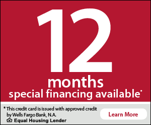 12 months special financing