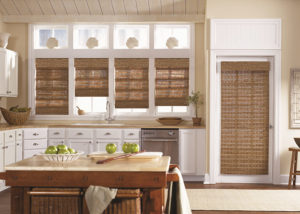 how to clean woven wood shades